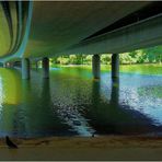 Brücke über den Wöhrder See