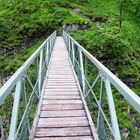 Brücke über der Höllentalklamm