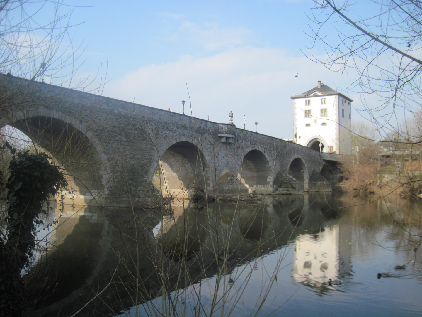 Brücke über der Lahn