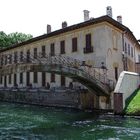 Brücke über der Naviglio Grande