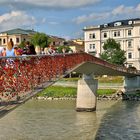 Brücke über der Salzach