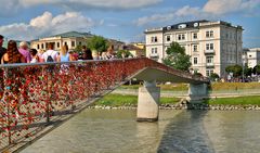 Brücke über der Salzach