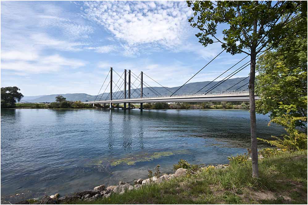 Brücke über die Aare bei Grenchen