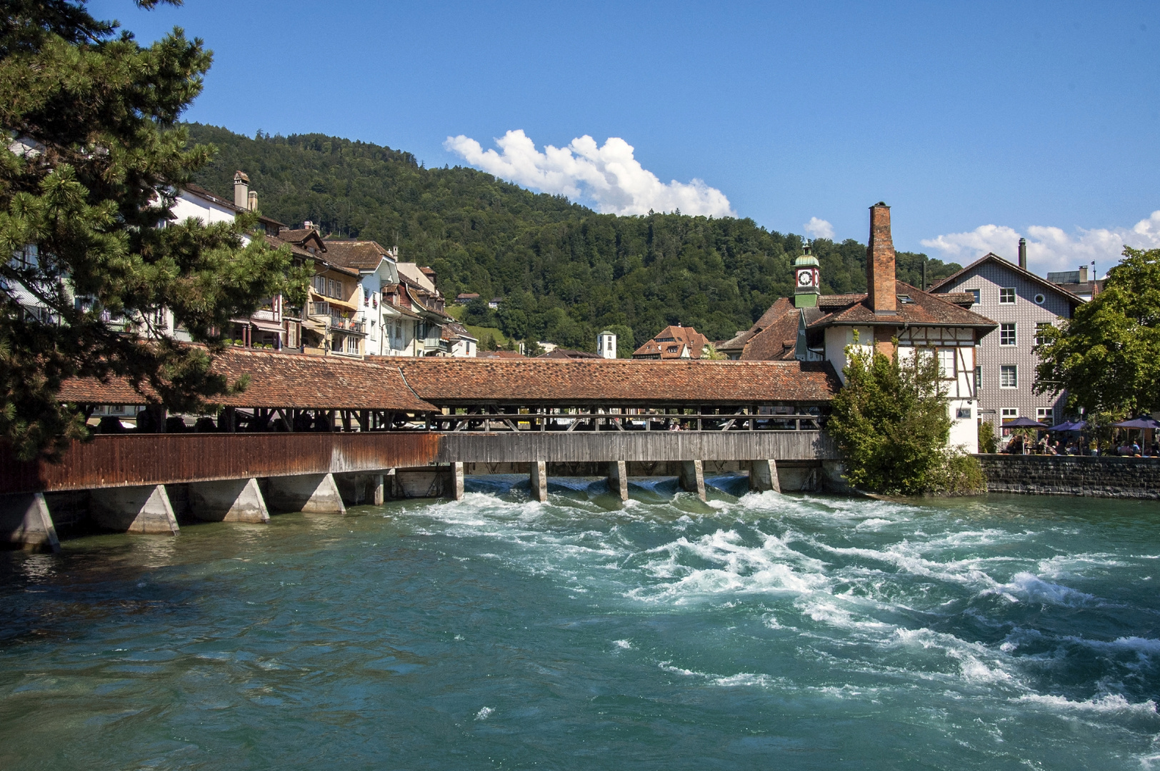 Brücke über die Aare in Thun 