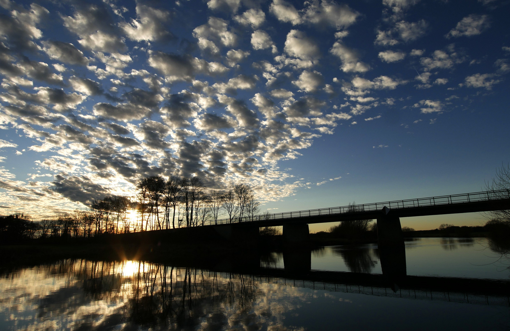 Brücke über die Aller bei Schwarmstedt