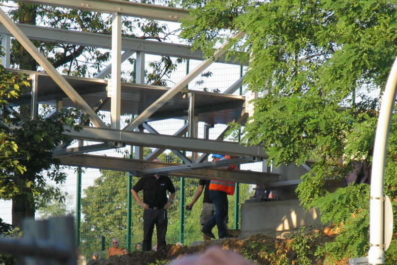 Brücke über die Carl-Ruß-Strasse