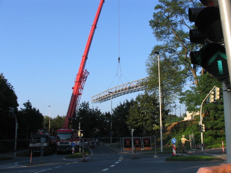 Brücke über die Carl-Ruß-Strasse