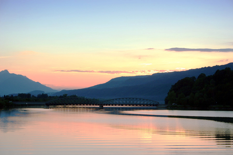 Brücke über die Drau