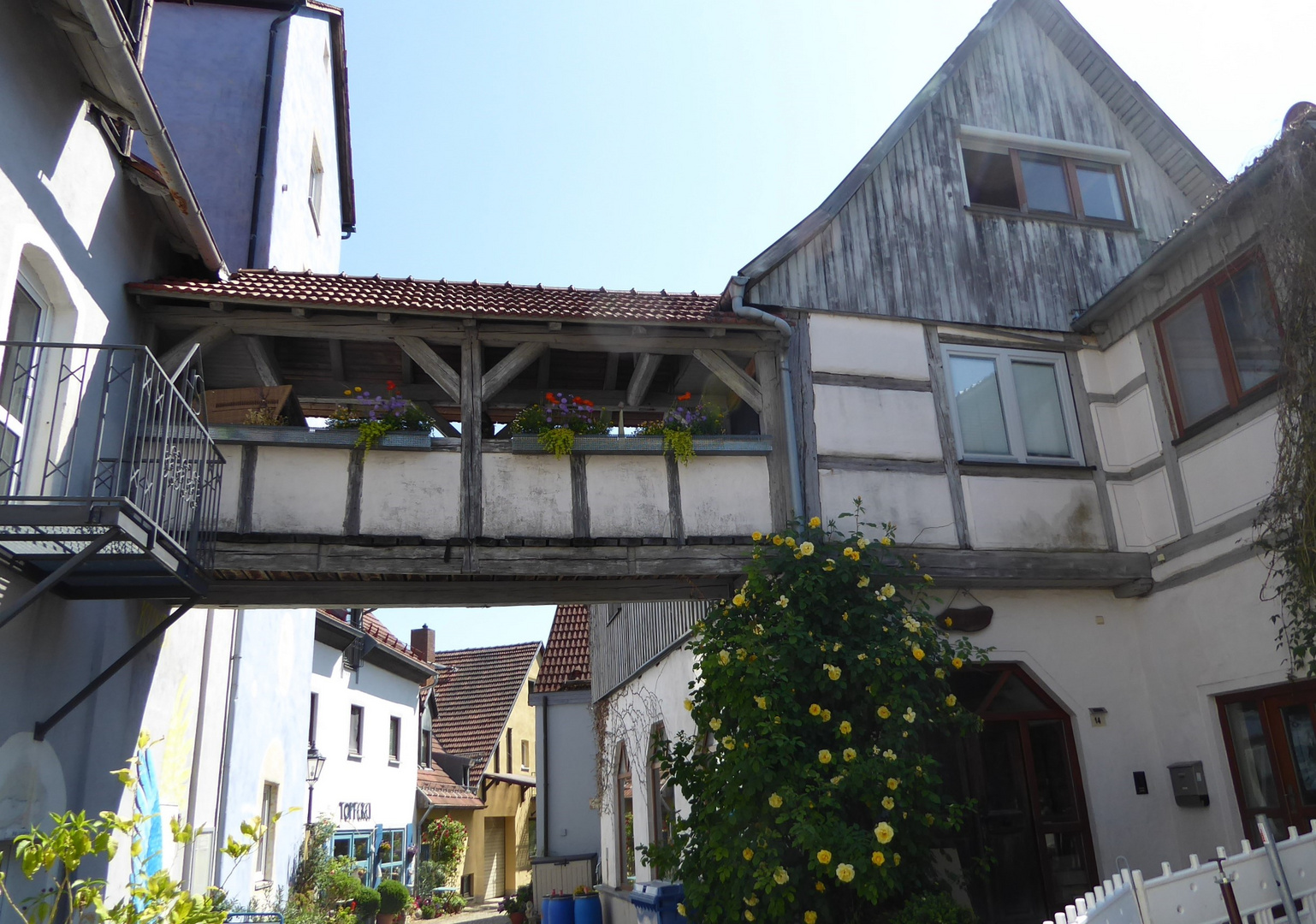 Brücke über die Eiergasse...