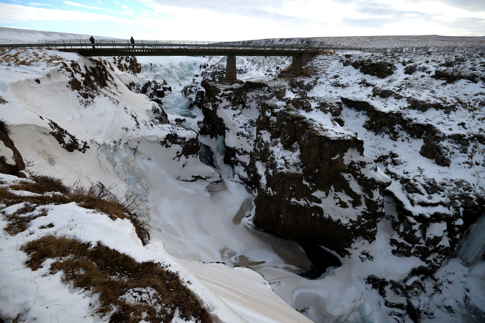 Brücke über die Eisschlucht