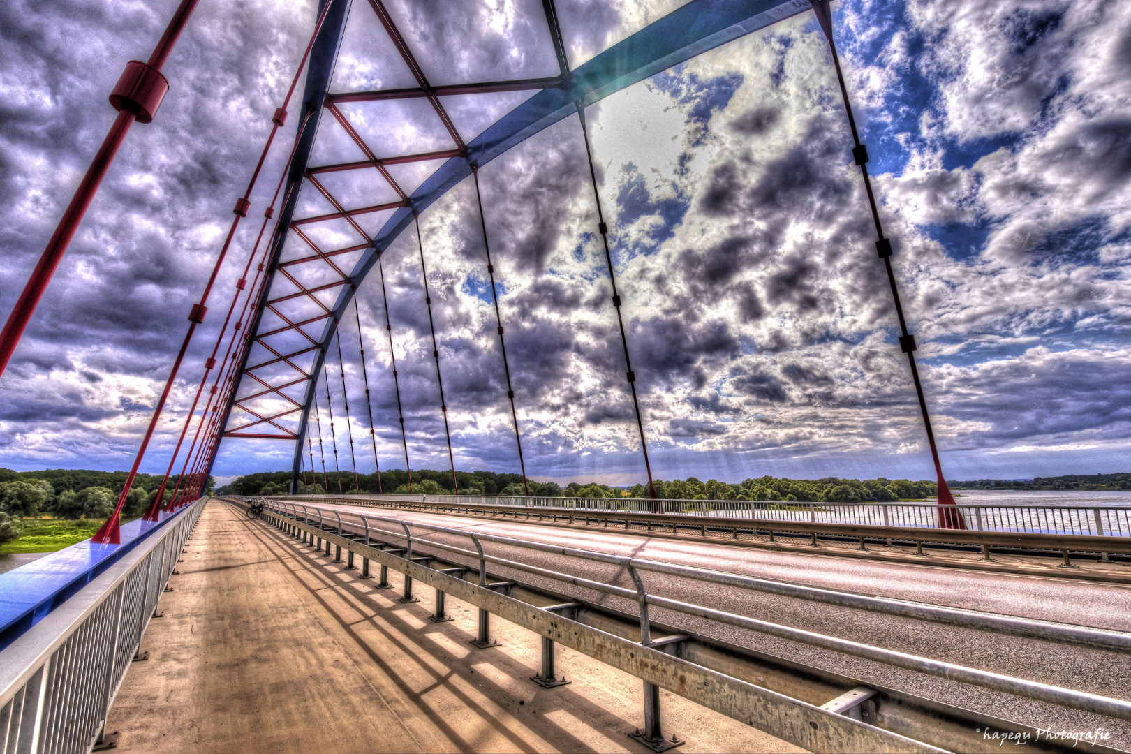 Brücke über die Elbe