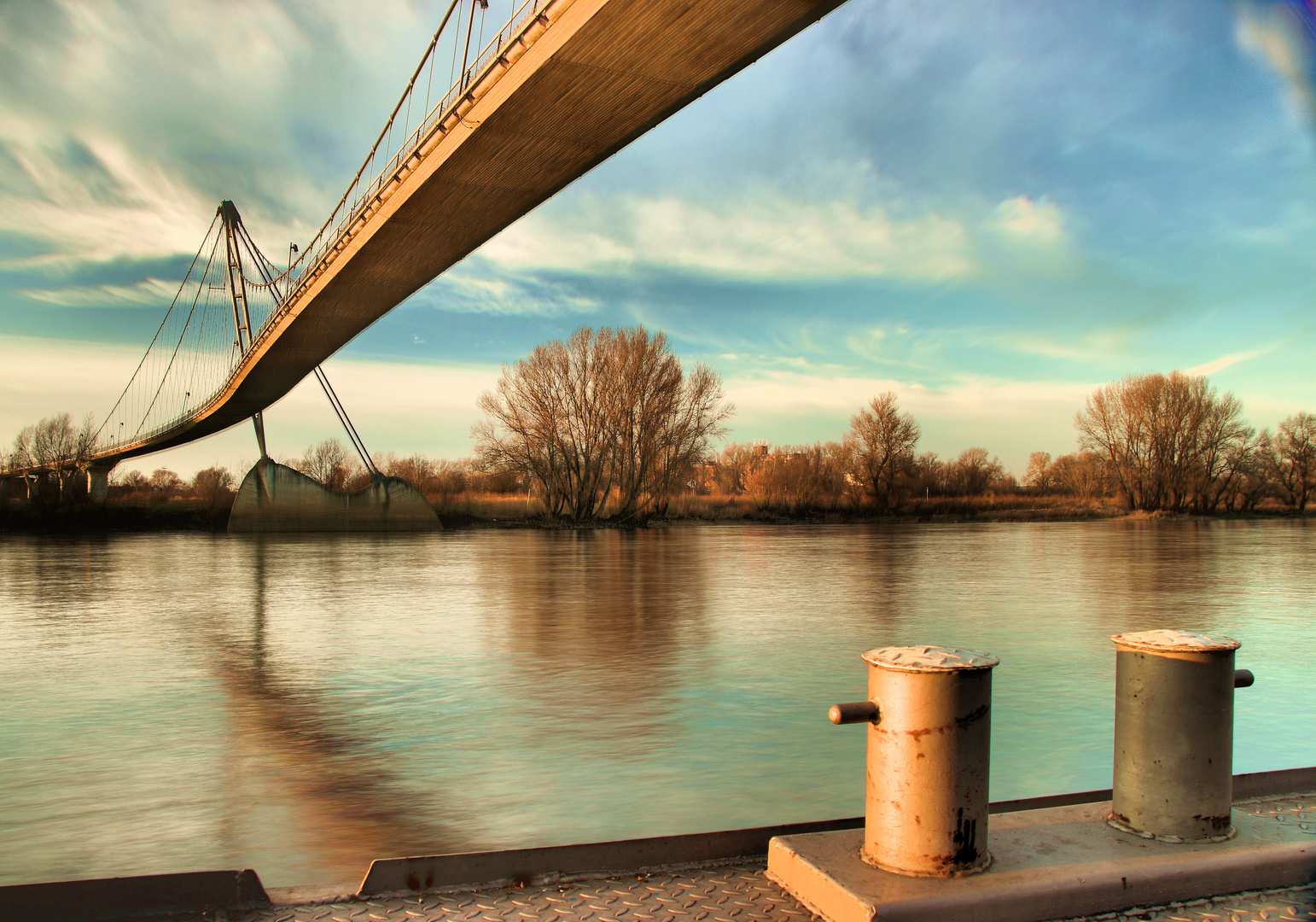 Brücke über die Elbe