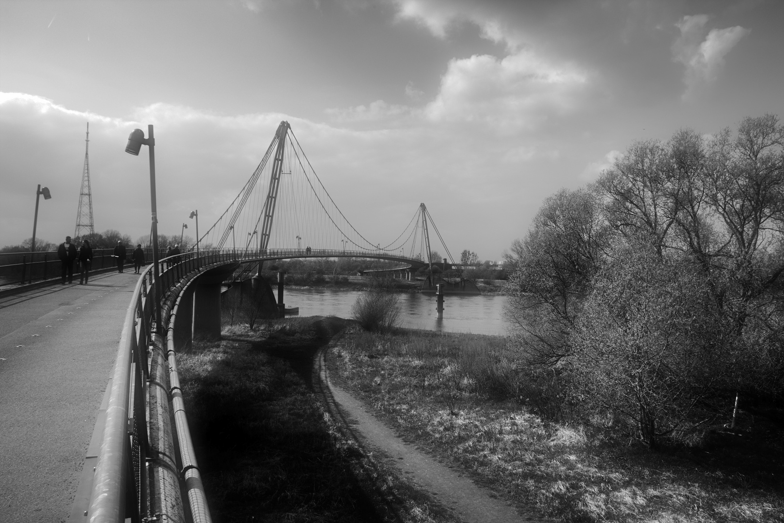 Brücke über die Elbe