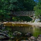 Brücke über die Hoëgne bei Hockay/ Belgien