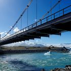 Brücke über die Jökulsárlón Glacier Lagoon (© Buelipix)
