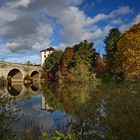 Brücke über die Lahn.