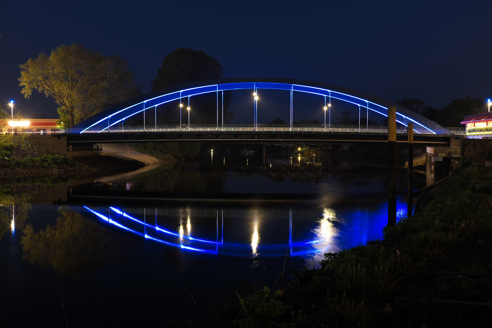 Brücke über die Lesum / Bremen