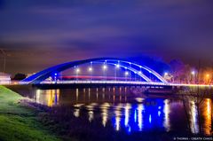 Brücke über die Lesum in Bremen-Nord