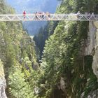 Brücke über die Leutaschklamm bei Mittenwald