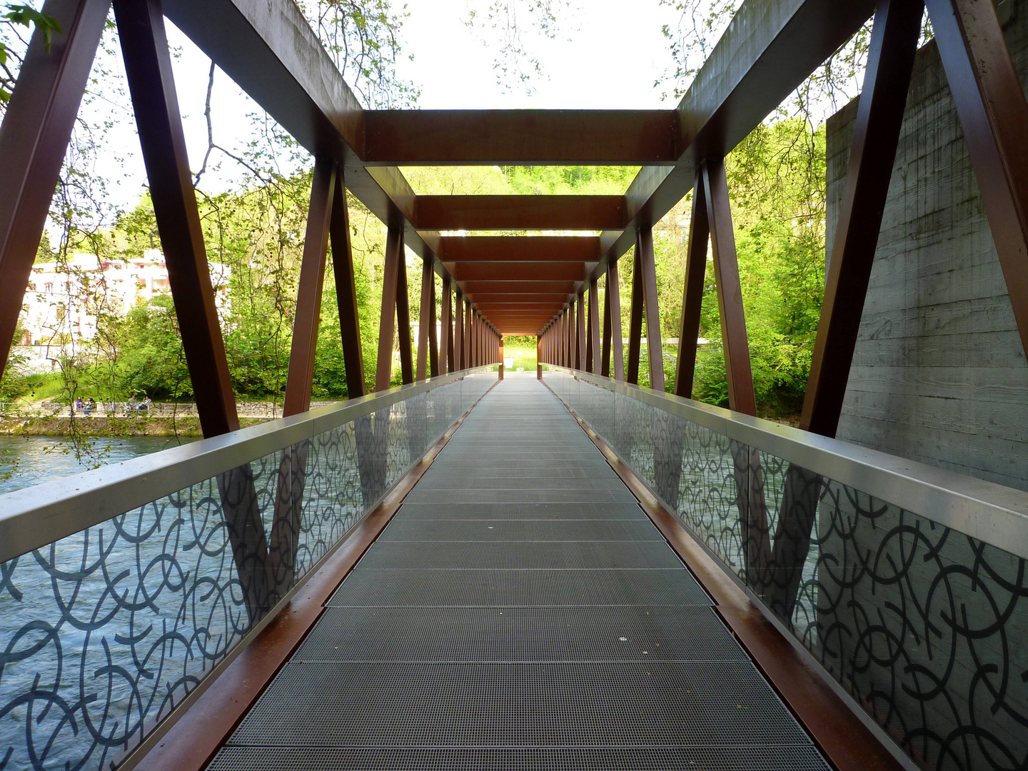 Brücke über die Limmat ...