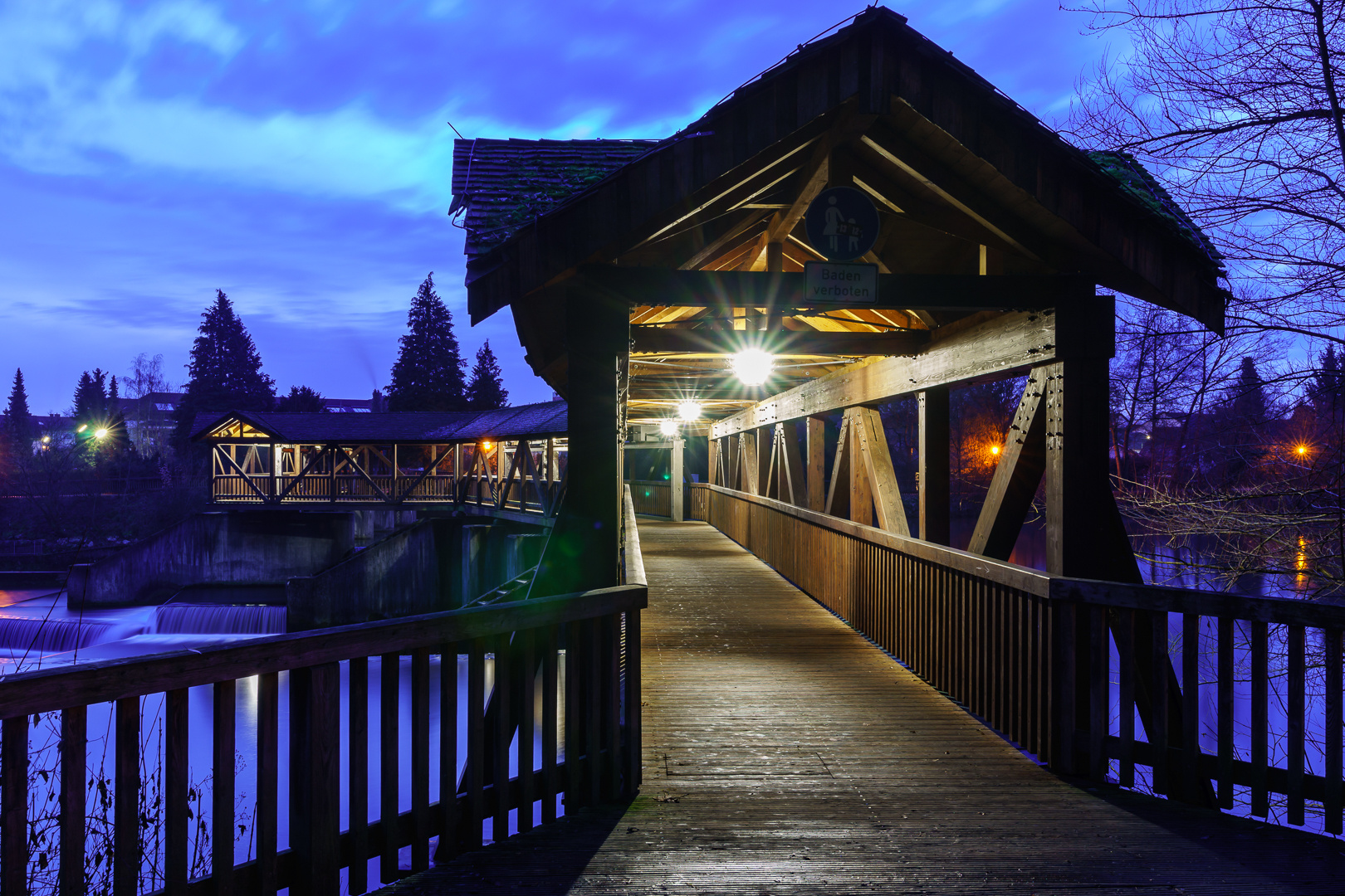 Brücke über die Loisach