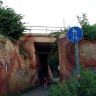 Brücke über die Niederfeldstraße vor einem Jahr....