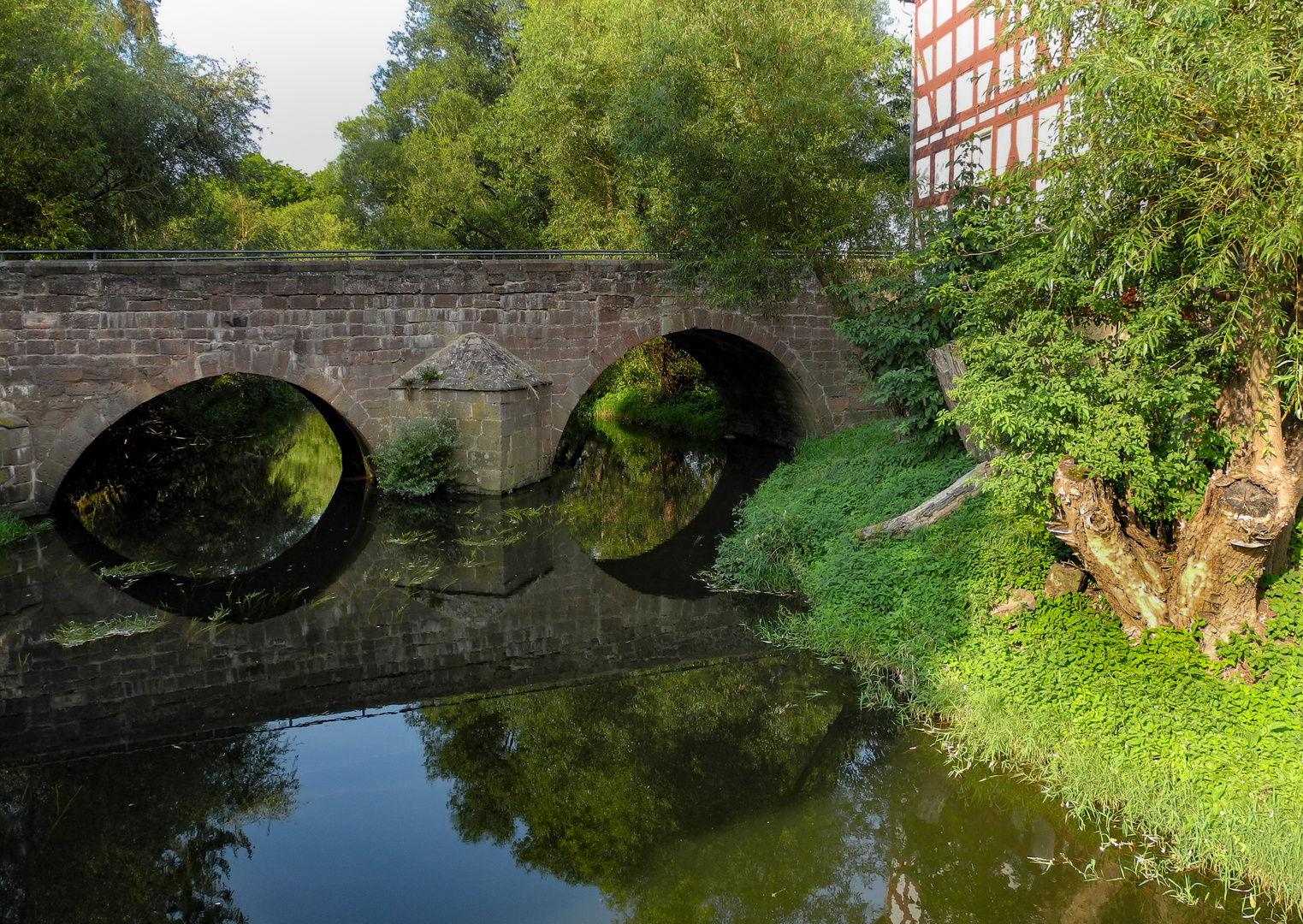 Brücke über die Ohm in Amöneburg