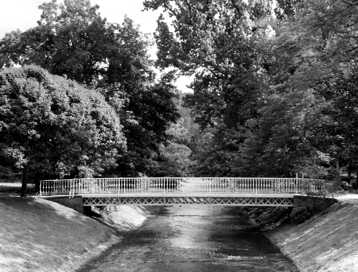 Brücke über die Oos