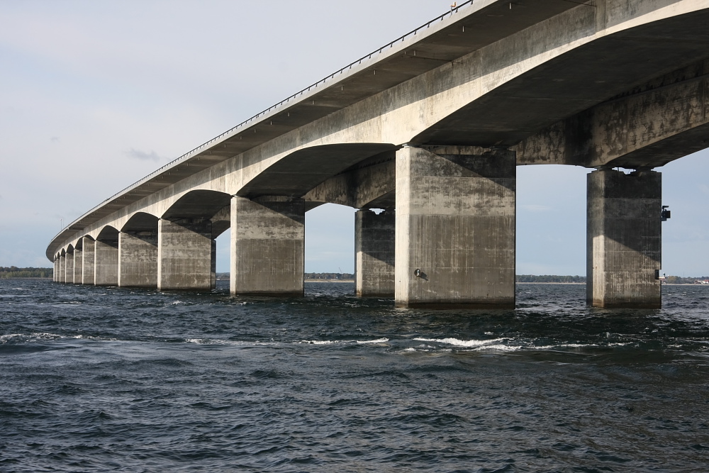 Brücke über die Ostsee in Dänemark