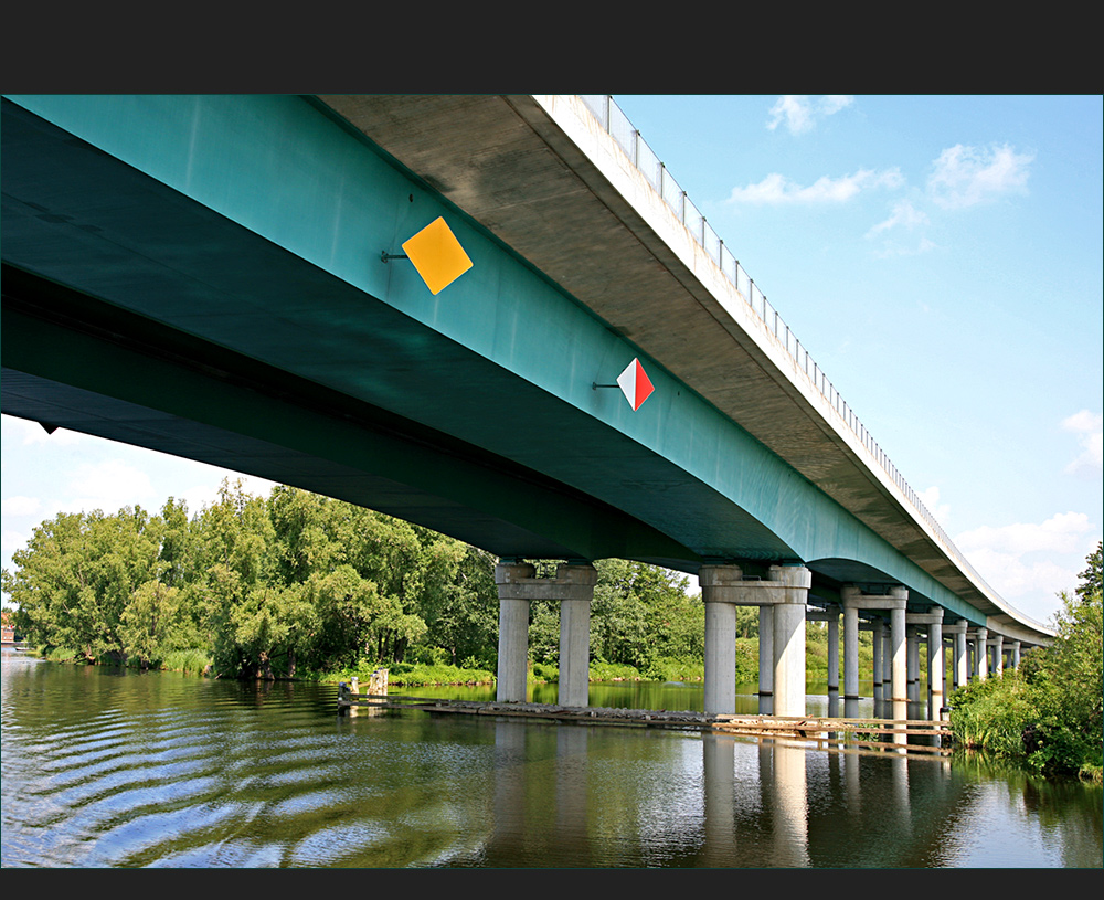 Brücke über die Peene