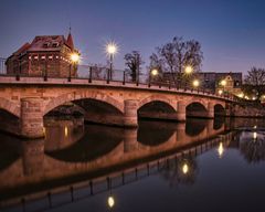 Brücke über die Pegnitz