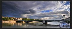 Brücke über die Rhône