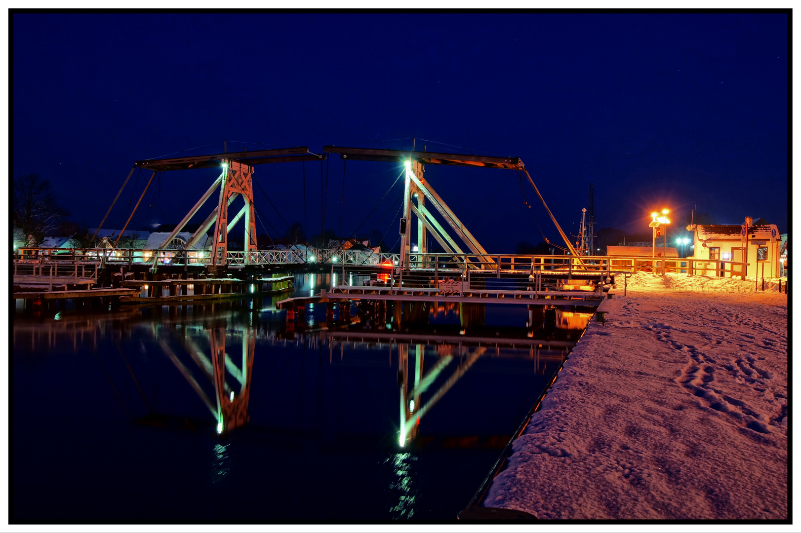 Brücke über die Ryck