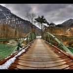 Brücke über die Saalach