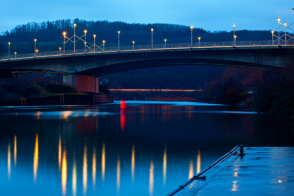 Brücke über die Saar