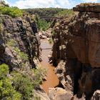 Brücke über die Schlucht bei den Bourke’s Luck Potholes