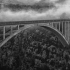 Brücke über die Schlucht des Verdon (Gorges du Verdon)