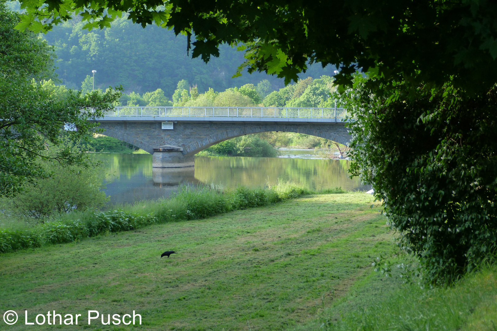 Brücke über die Sieg bei Windeck-Dattenfeld