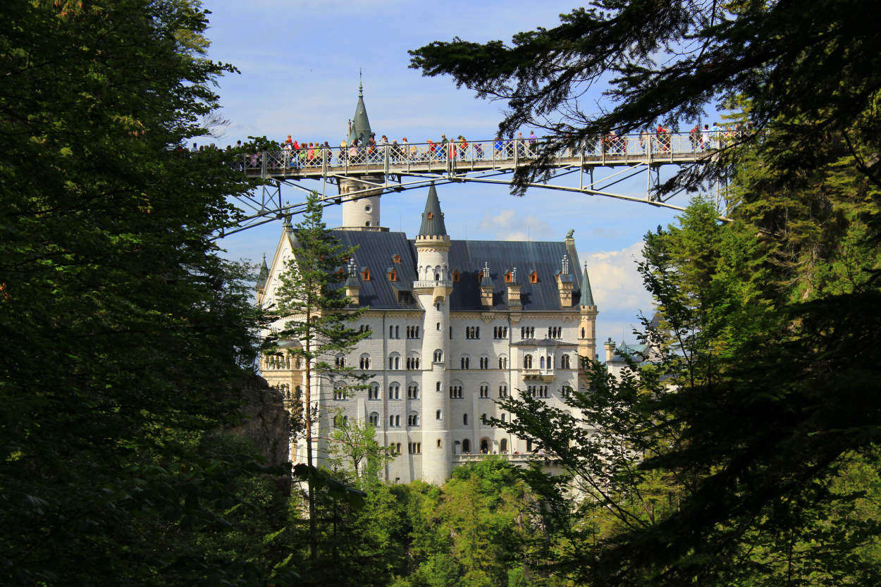 Brücke über Schloss