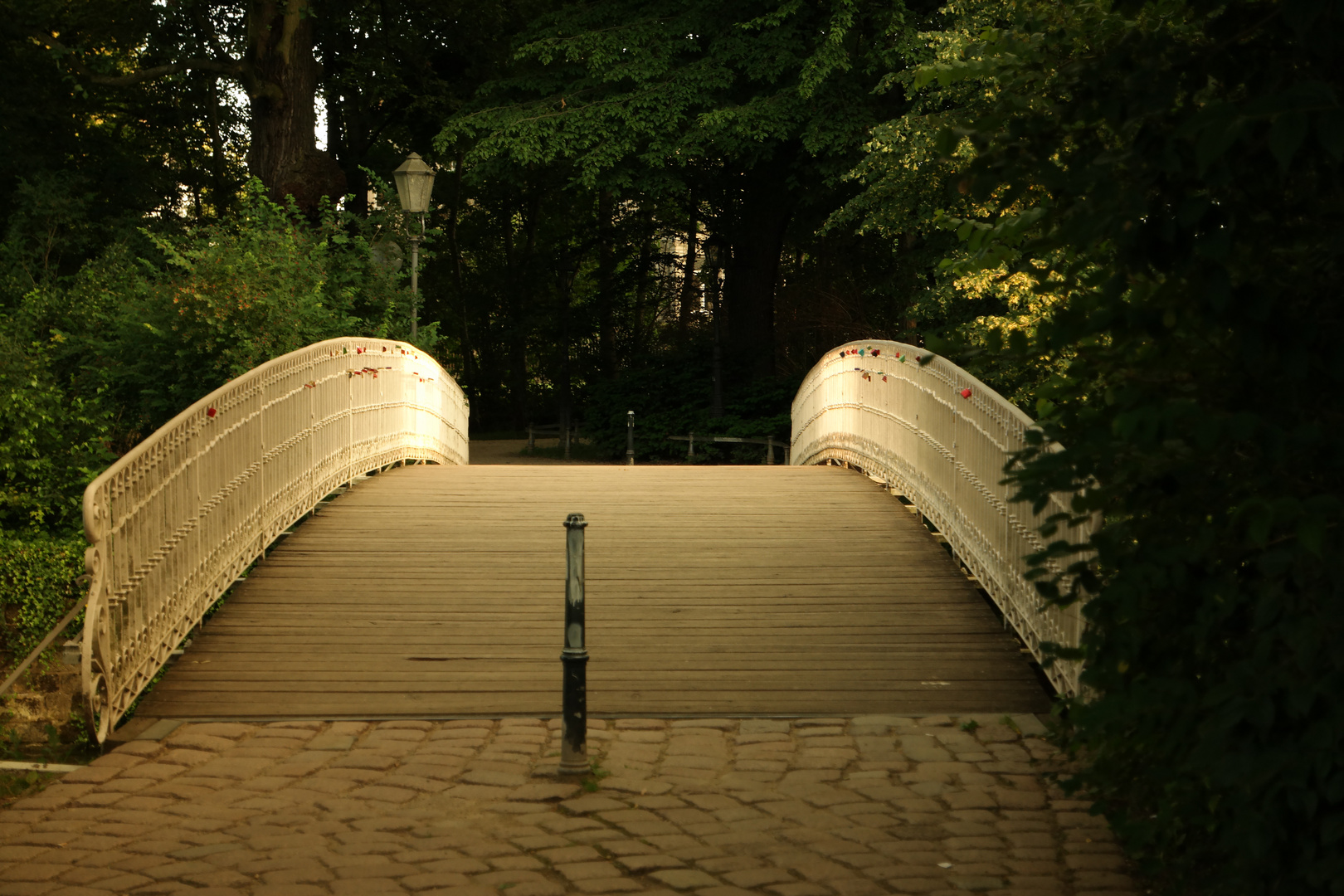 " Brücke und Abendstimmung "