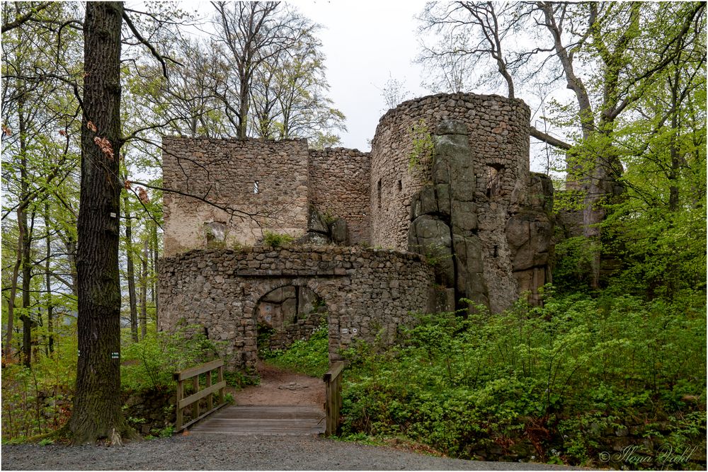 Brücke und Eingangstor