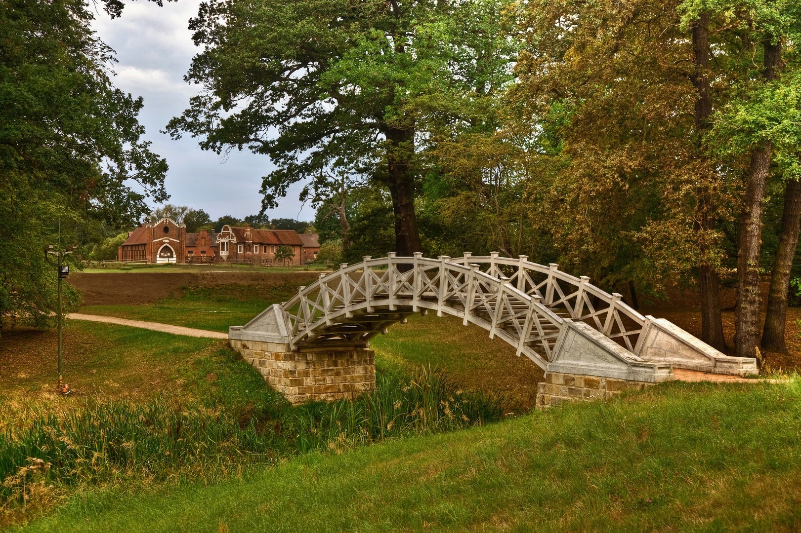 Brücke und Gestüt 