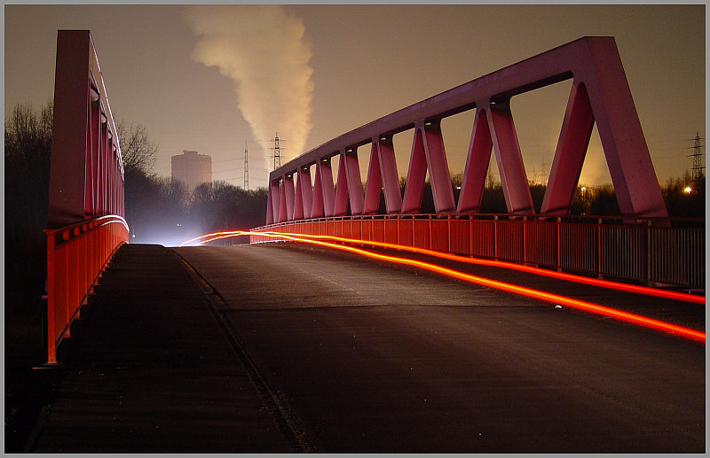 Brücke und Kokerei