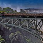 Brücke VicFalls - links Sambia, rechts Simbabwe ....