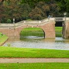 Brücke vom Barockschloss Nordkirchen zum Schlosspark