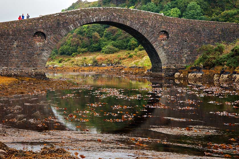 Brücke von Clachen-Seil