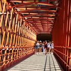  Brücke  von Eiffel in Girona, Spanien