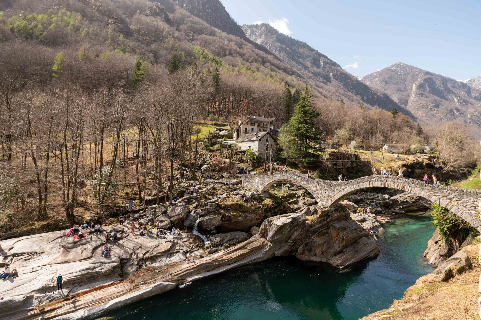 Brücke von Lavertezzo - Tessin - Schweiz