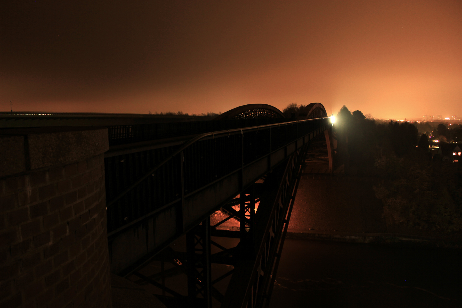 Brücke vor dem Abriss