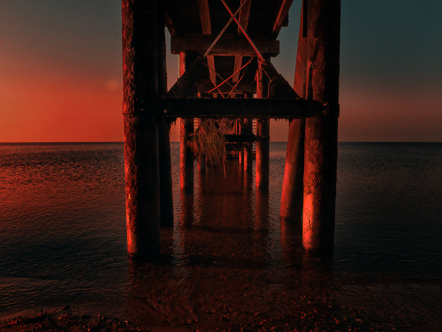 Brücke Weissenhäuser Strand